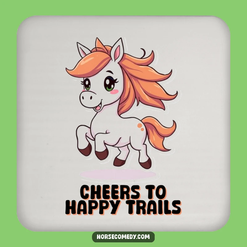 Funny Horse Coasters: Protect Surfaces with Prancing Joy!