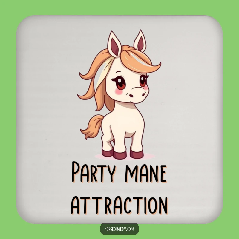 Funny Bucking Horse Coaster - Protect Surfaces with Playful Style