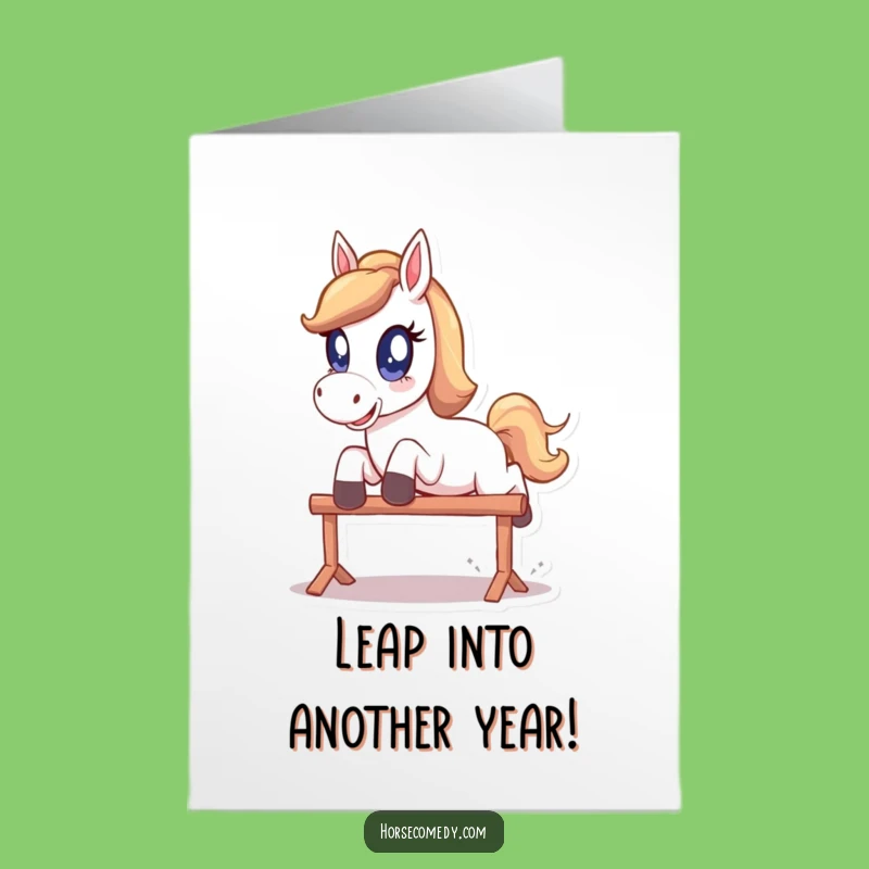 Free Printable Funny Horse Sparkle Eyes Birthday Card - Playful Downloadable Gift