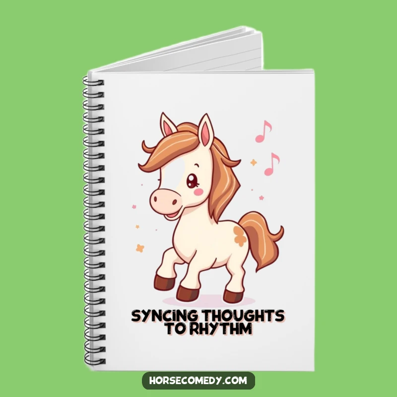 Funny Horse Notebook: Musical Rhythm for Your Ideas